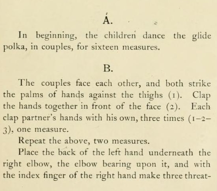School dances, 1913, M.B. Gilbert