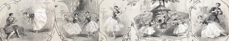 Le ballet des Abeilles - Le Juif Errant 1852